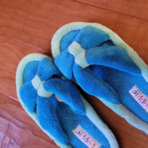 🤠3/$24 Poppie Washable Slippers Size 7.5 - Picture 2 of 4
